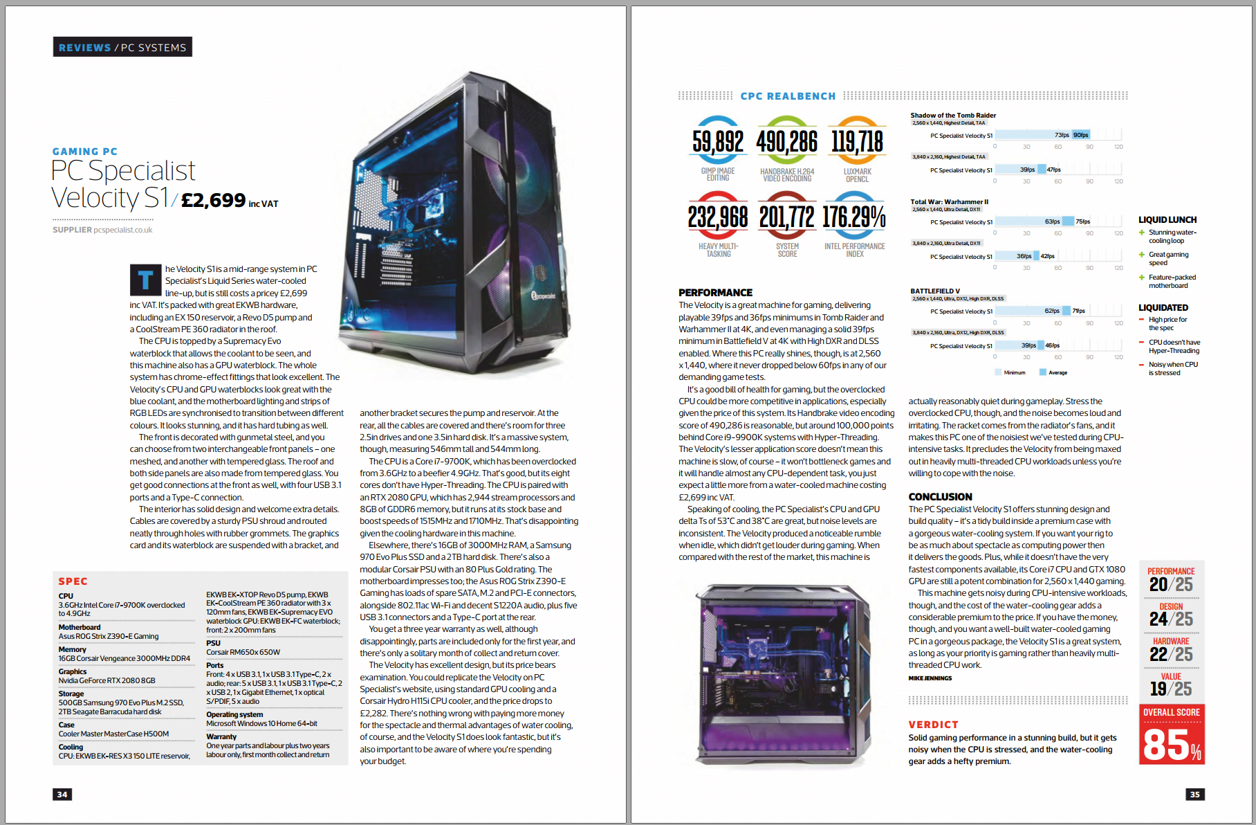 Pcspecialist Award Winning Desktop Pc Reviews Review Pcspecialist