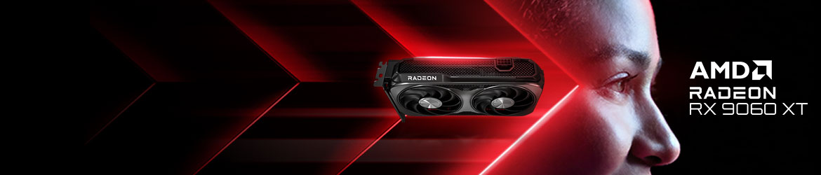Make Every Play Count Introducing the AMD Radeon™ RX 9060 XT Graphics Card - designed for lightning-fast gaming and available now at PCSpecialist