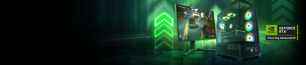 It's time to level up Upgrade your PC today with NVIDIA RTX 50 Series graphics.