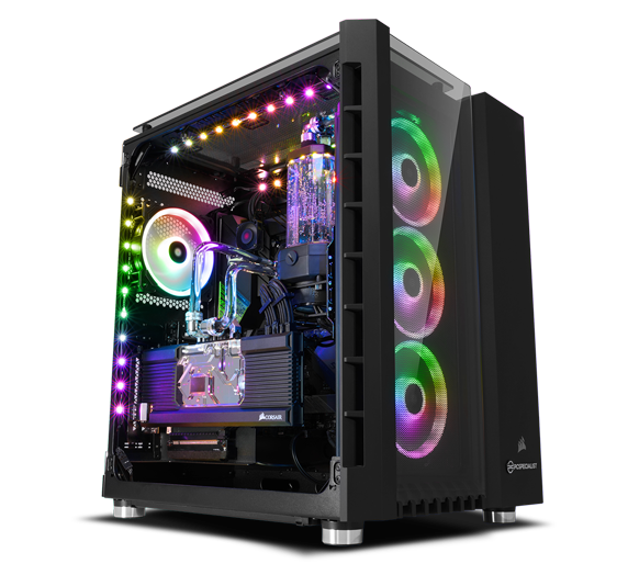 PCSPECIALIST - Corsair Case for Gaming