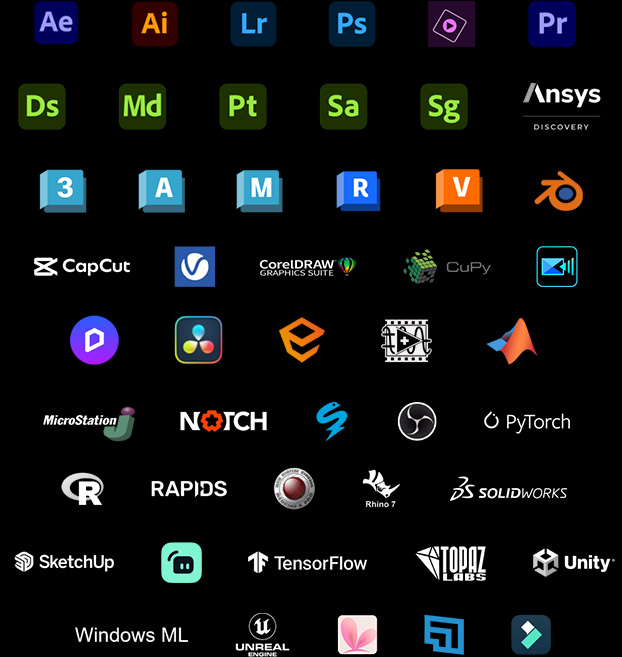 nvidia app logos