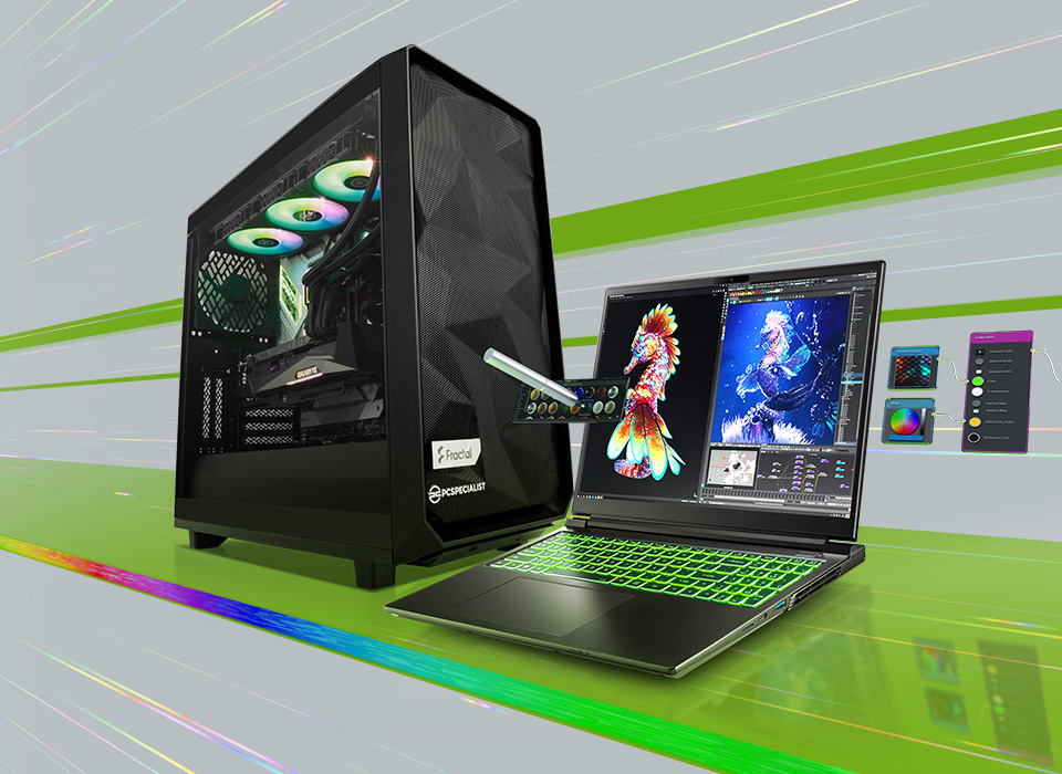 PCSPECIALIST - Configure a high performance Nvidia Studio Based PC