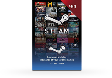 Steam gift card